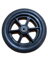 Roda para cadeira de rodas ou banho Jaguaribe - aro 7 polegadas