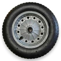 Roda para Carrinho com Bucha Metálica Pneu com Câmara ou Maciço EVA (sem rolamento)