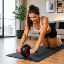 Roda para Exercicio Abdominal M1 Forza Fitness -