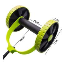 Roda para Exercícios Abdominal Revoflex Xtreme Kit Treino em Casa Academia SKU : REVOFLEX Roda para Exercícios Abdominal Revoflex Xtreme Kit Treino em Casa Academia SKU : REVOFLEX