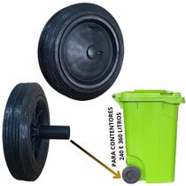 Roda Para Lixeira Contentor 120lt 240lt