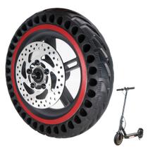 Roda para Patinete Elétrico QnQ 8,5" Pneu Maciço com Freio de 110mm