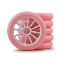 Roda para patins 125mm hd cor salmao (jg c 3)