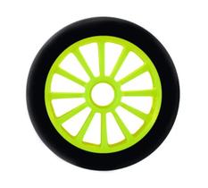 Roda para patins 125mm hd cor verde (jg c 3)