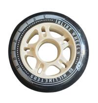 Roda para patins 80mm hd cor preto (jg c 4)