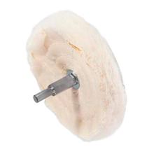 Roda para Polimento 3'' com Haste 6,2mm para Furadeira - Ideal para Metais Ferrosos e Não Ferrosos Roda para Polimento 3'' com Haste 6,2mm para Furadeira - Ideal para Metais Ferrosos e Não Ferrosos