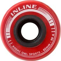 Roda Patins Inline Street Owl Sports 60Mm 90A