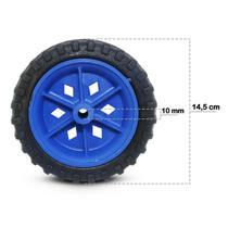 Roda Plastica 5 Pol Carrinho De Mercado Feira