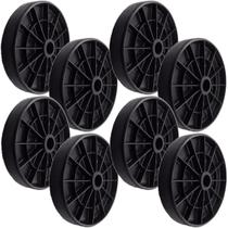 Roda plástica para betoneira csm 400 litros 01 traço e 01 traço super csm original 8 peças Roda plástica para betoneira csm 400 litros 01 traço e 01 traço super csm original 8 peças