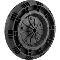 Roda Pneu Maçico Eixo 12,7mm 3,25x8mm C/rolamento em esfera