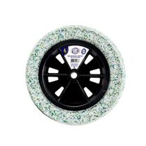 Roda Pneu Macico Force Borracha Expandida 3.25X8X3/4 19mm Linha Leve