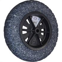 Roda Pneu Macico Force Extra Forte 3,50X8X 3/4'' - Eixo 19Mm - 116 Roda Pneu Macico Force Extra Forte 3,50X8X 3/4'' - Eixo 19Mm - 116