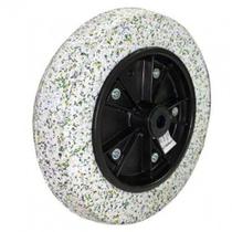 Roda Pneu Maciço Macia 3,25 X 8 X 1" (26mm) - Force Roda Pneu Maciço Macia 3,25 X 8 X 1" (26mm) - Force