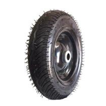 Roda Pneumática 3.25 8 Núcleo em Aço Estampado Capacidade 100 kg, Banda Larga, Rolamento com Graxeira Roda Pneumática 3.25 8 Núcleo em Aço Estampado Capacidade 100 kg, Banda Larga, Rolamento com Graxeira