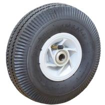 Roda Pneumática 3504 com Núcleo em Nylon e Rolamento Esfera 150 kg de Capacidade e Alto Amortecimento