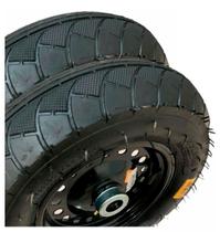 Roda Pneumática 4 Lonas 350-8 A. Cargo com Rolamento Rolete - Kit 2 Unidades Roda Pneumática 4 Lonas 350-8 A. Cargo com Rolamento Rolete - Kit 2 Unidades