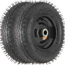 Roda Pneumática 4 Lonas 4.00-8 Cargo Speed Rolamento Rolete - Kit 2 Unidades Roda Pneumática 4 Lonas 4.00-8 Cargo Speed Rolamento Rolete - Kit 2 Unidades