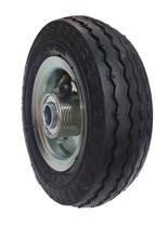 Roda Pneumática 6x2 Completa Carrinho Carga Rolamento 5/8"