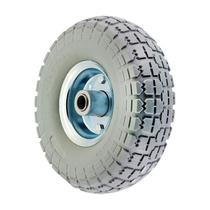 Roda pu ajax 3.50-4 eixo 7/8" rol. rolete