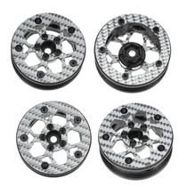 Roda RampCrab 1,6" Beadlock de Fibra de Carbono Prata Roda RampCrab 1,6" Beadlock de Fibra de Carbono Prata