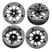 Roda RampCrab 1,6" Carbono Beadlock Prata Roda RampCrab 1,6" Carbono Beadlock Prata