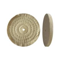 Roda Rebolo Polimento Algodão Cru 150x13mm RCAL07.1 Roda Rebolo Polimento Algodão Cru 150x13mm RCAL07.1