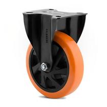 Roda reforcada yesnio dourado fixo yf40301 de pu 4 polegadas