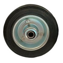 Roda Rodinha 412 Maciça Borracha 4 Pol 60kg Rodízio