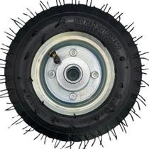 Roda Rodinha Montada Pneu Borracha 2.50x4 Lonas Até 150kg