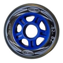 Roda Roller Power 82mm 82A - Azul