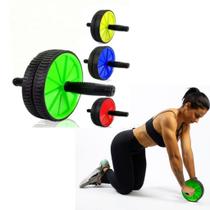 Roda Rolo Abdominal Premium Lombar Exercício Funcional Fitness