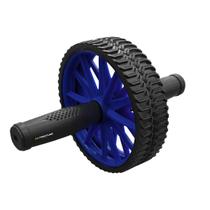 Roda Rolo Rodinha Para Exercícios Azul Abdominal Lombar Academia Fitness Cross Reforçado