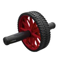 Roda Rolo Rodinha Para Exercícios Vermelho Abdominal Lombar Academia Fitness Cross Reforçado