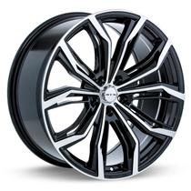 Roda RTX BLACK WIDOW 16x7, 40 Offset, padrão de parafuso 5x112