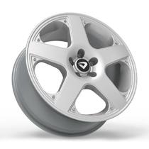 Roda Santa Mônica Aro 17 Tala 6 4X100Mm Et42 Prata Brilhante