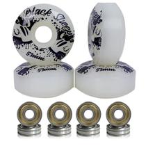 Roda Skate Black Sheep 53mm Dureza 95A com Rolamentos ABEC-5