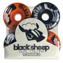 Roda skate profissional black sheep laranja e preto black sheep/54mm 102a