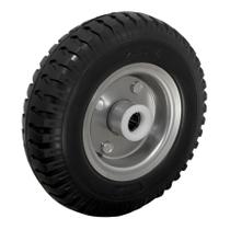 Roda Sólida de Poliuretano 8,5 Polegadas com Rolamento Tipo Rolete Capacidade 100 kg, Alta Durabilidade e Tração Leve