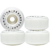 Roda stick skateboards iniciantes 53mm branca