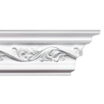 Roda Teto Andrea Perfil de Poliestireno Homestar 6 m - Branco Roda Teto Andrea Perfil de Poliestireno Homestar 6 m - Branco