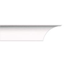 Roda Teto Perfil de Poliestireno A10 6 m - Branco