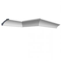 Roda Teto Perfil de Poliestireno A7 6 m - Branco