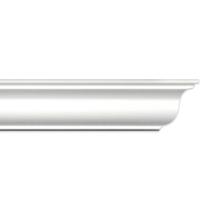 Roda Teto Perfil de Poliestireno Ho Branco 6 m - Branco Roda Teto Perfil de Poliestireno Ho Branco 6 m - Branco