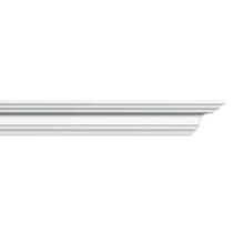 Roda Teto Perfil de Poliestireno K35 6 m - Branco