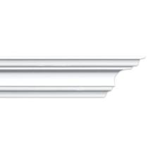 Roda Teto Perfil de Poliestireno K60 Branco Homestar 6 m - Branco