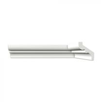 Roda Teto Perfil de Poliestireno S80 Branco Homestar 6 m - Branco