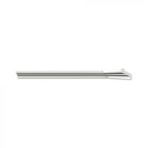 Roda Teto Perfil Poliestireno S35 Resistente Umidade Branco HomEstar 6 m - Branco