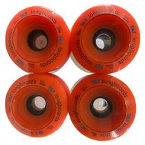 Roda Tilt Longboard 64mm 80A - Laranja