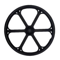 Roda Traseira Aro 24 Pneu Injetado Com Rolamentos 6002zz Para Cadeira De Rodas