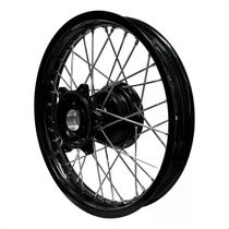 Roda Traseira Aro Preto Jante Crf 230 Cubo Preto Raios 4mm